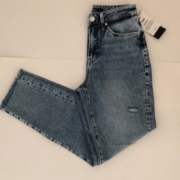Mavi Star Iconic High rise Mom Jean Blue Size 26 L 29 - Picture 13 of 14
